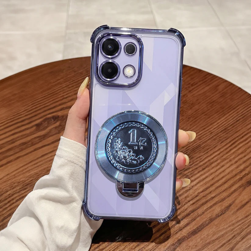 Oppo K13 5G Premium Billion Wheel Rotating Shockproof Airbags Case