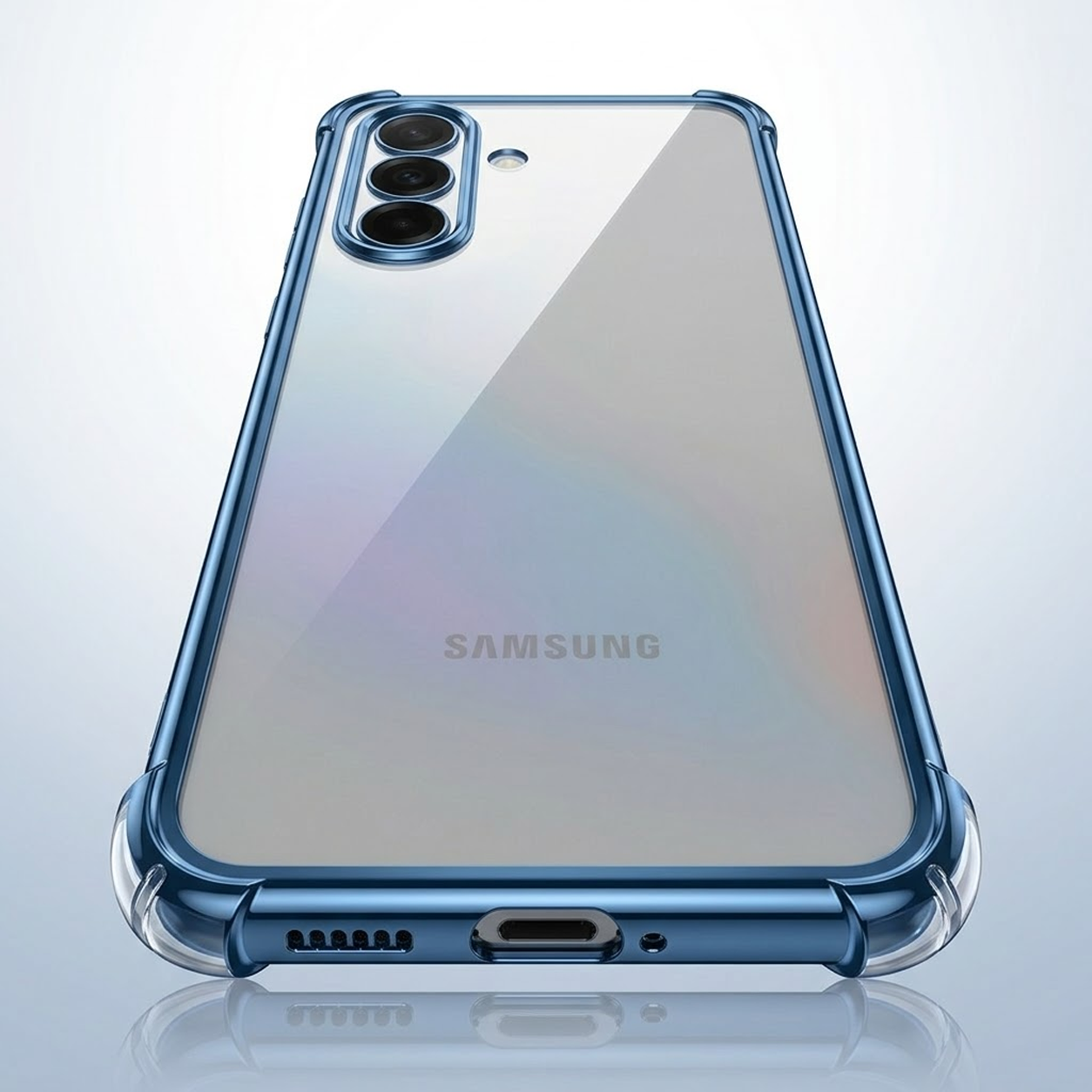 Samsung Galaxy A26 5G Anti-Yellow Electroplating Transparent Airbags Case