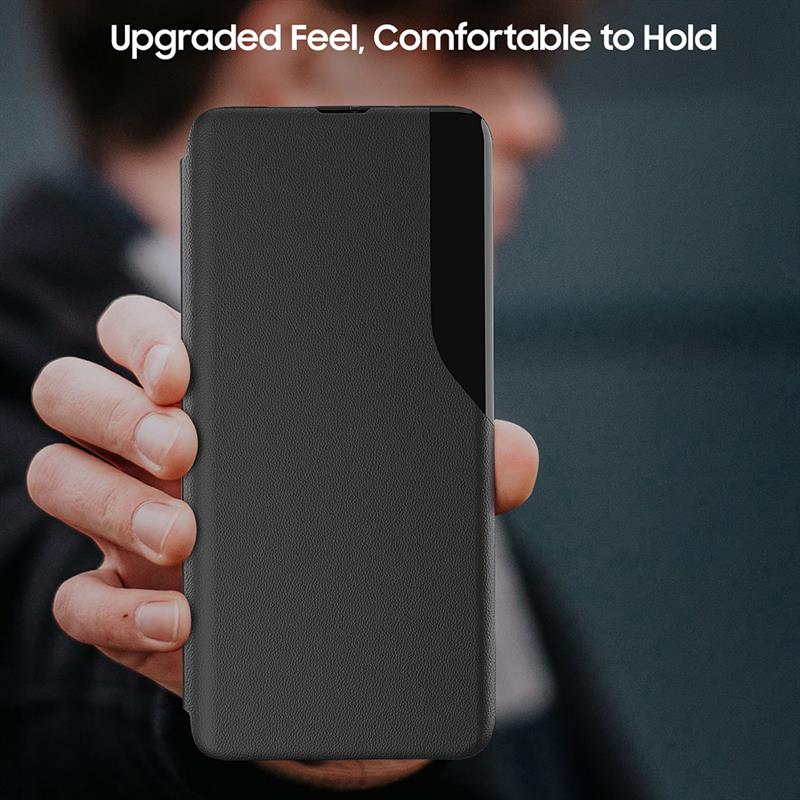 Oppo A3 Pro 5G Luxury Half Window Leather Flip Case