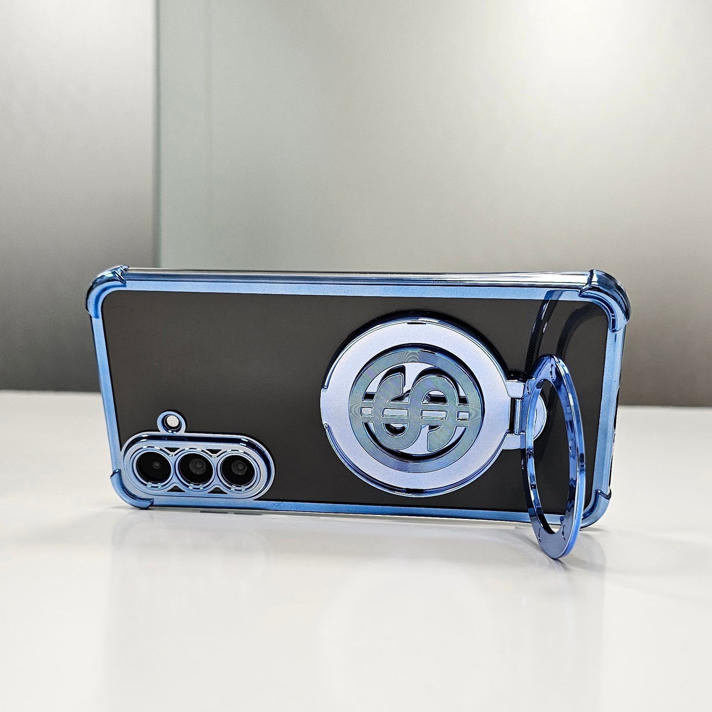 Samsung Galaxy A56 5G Four Corner Airbags 100% Original Astro Money Magnet Rotating Dollar Case