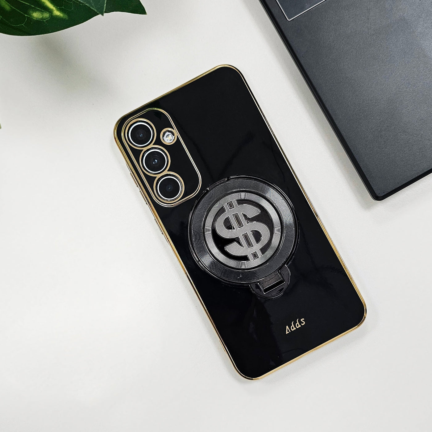 Samsung Galaxy A35 5G Luxury Silicone Money Magnet Rotating Dollar Case