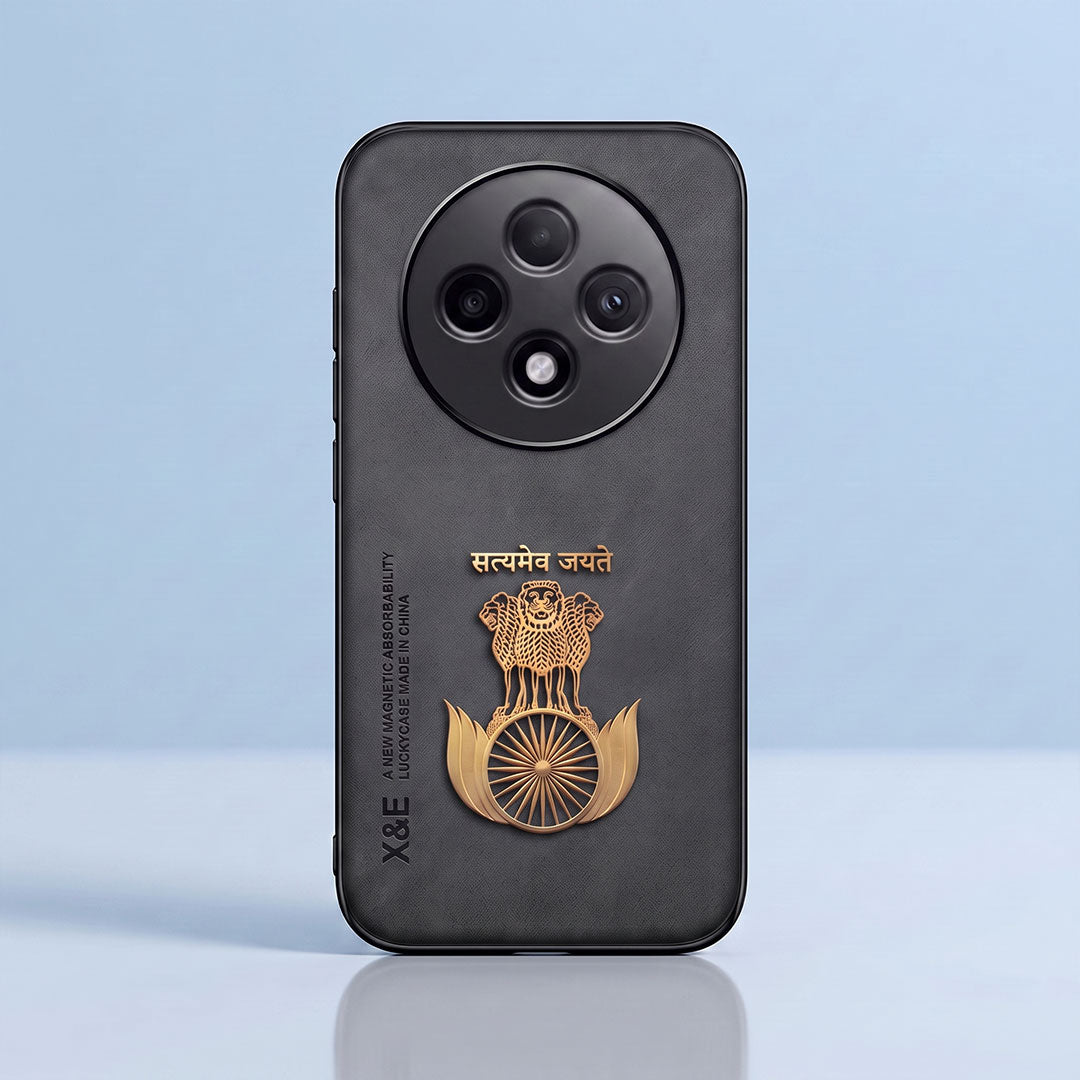Oppo F27 Pro+ 5G Satyamev Jayate Comfortable Leather Phone Case
