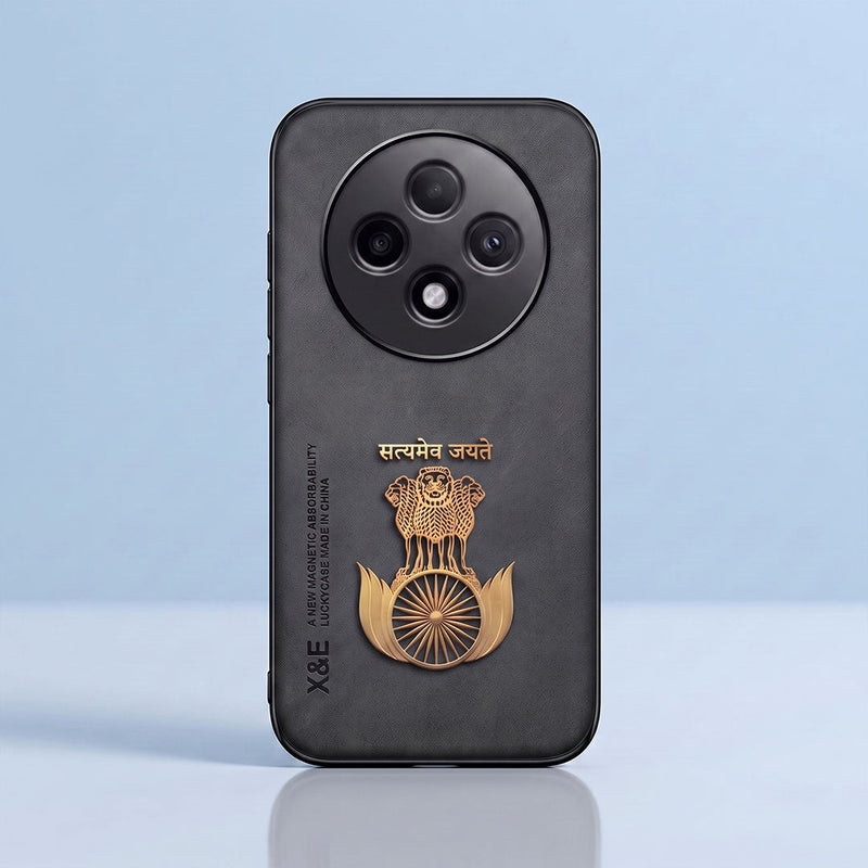 Oppo F27 Pro+ 5G Satyamev Jayate Comfortable Leather Phone Case