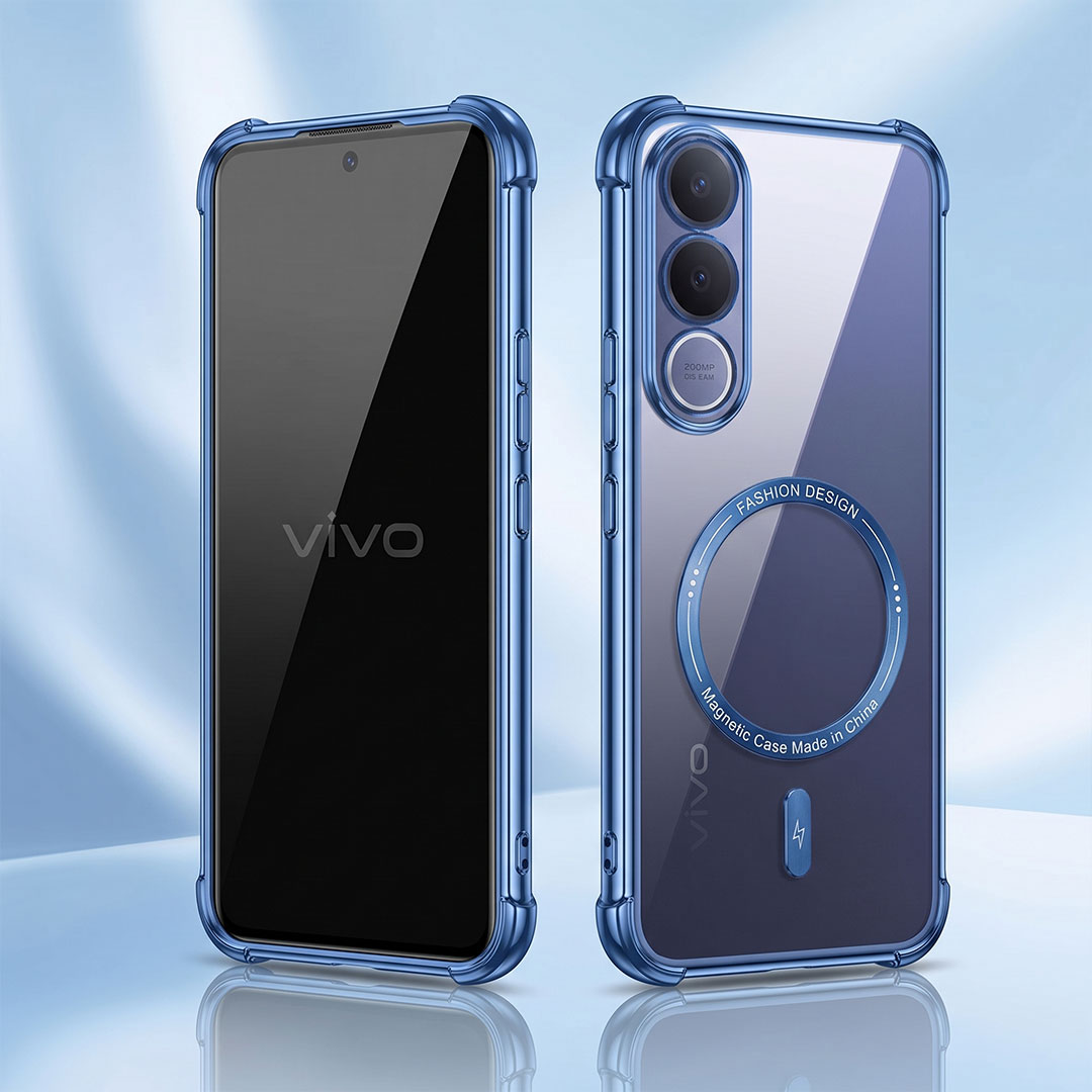 Vivo V70FE 5G Premium Magnetic MagSafe Shockproof Airbag Case