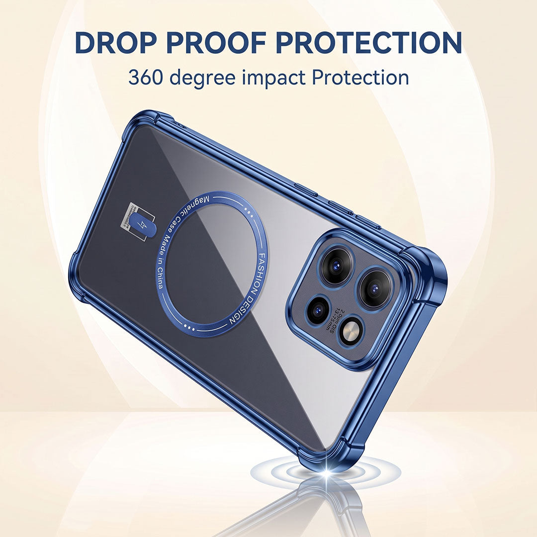 Motorola Edge 50 5G Premium Magnetic MagSafe Shockproof Airbag Case