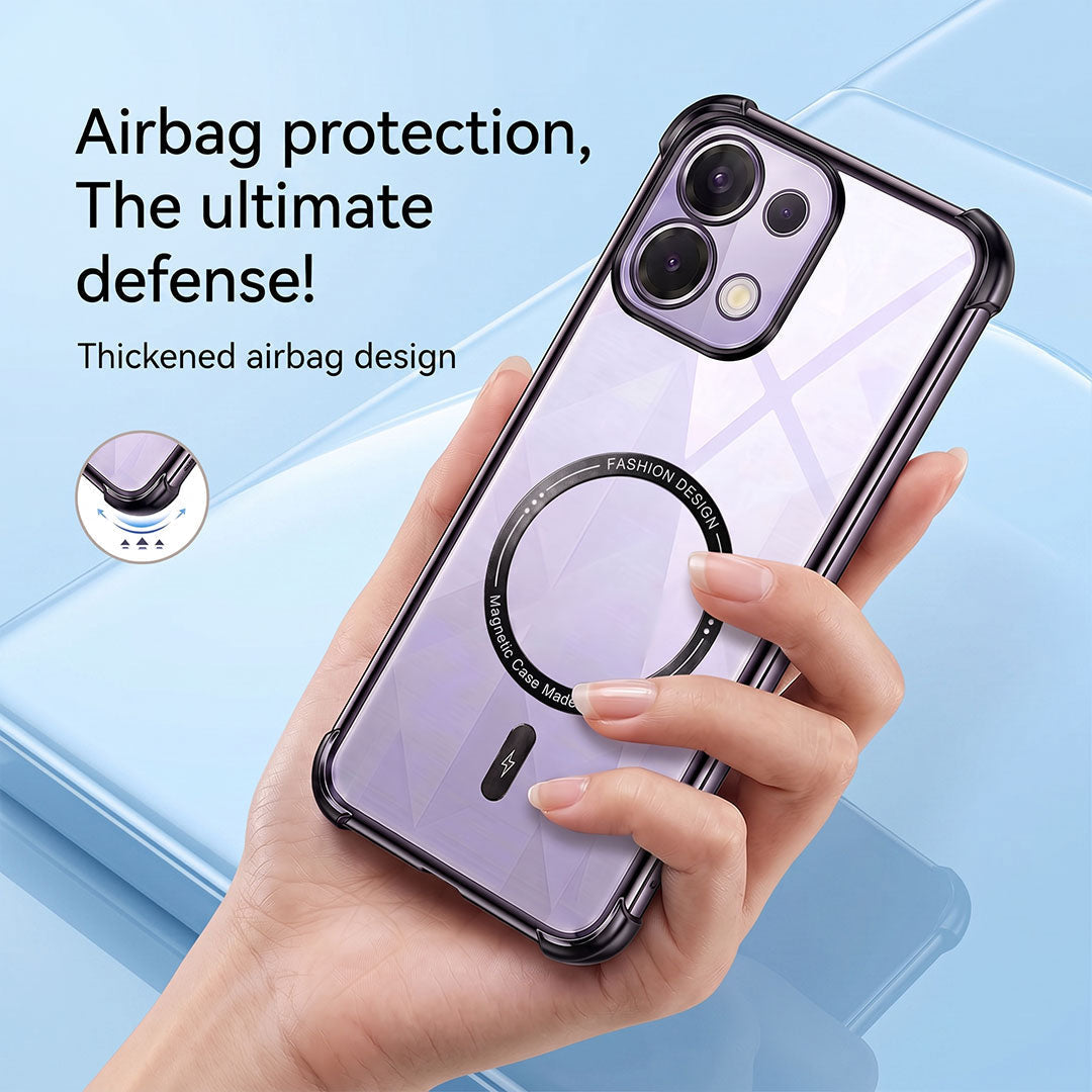 OPPO K13 5G Premium Magnetic MagSafe Shockproof Airbag Case (2.O)