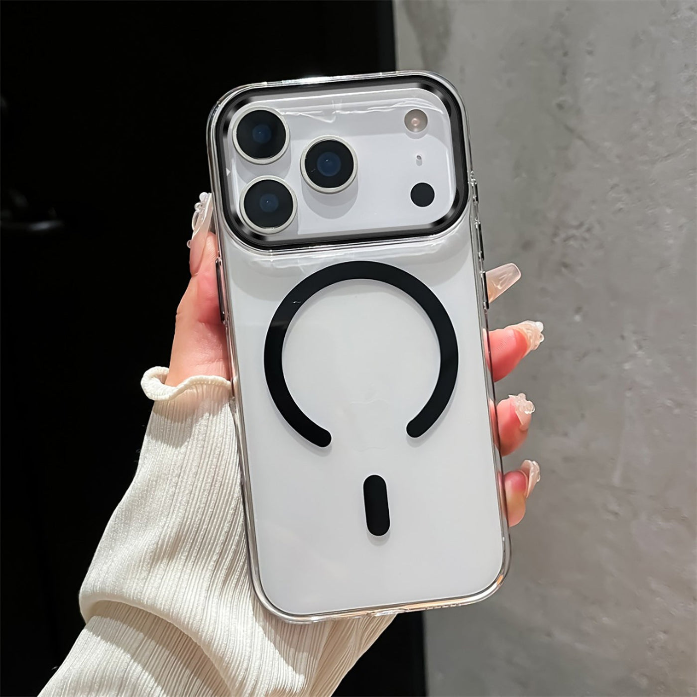 iPhone 17 Pro & Pro Max Clear MagSafe Bumper Shockproof Magsafe Case
