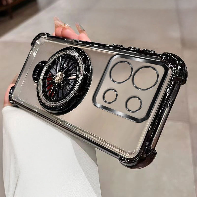 Oppo Reno13 5G Premium Stress Buster Wheel Rotating Shockproof Airbags Case