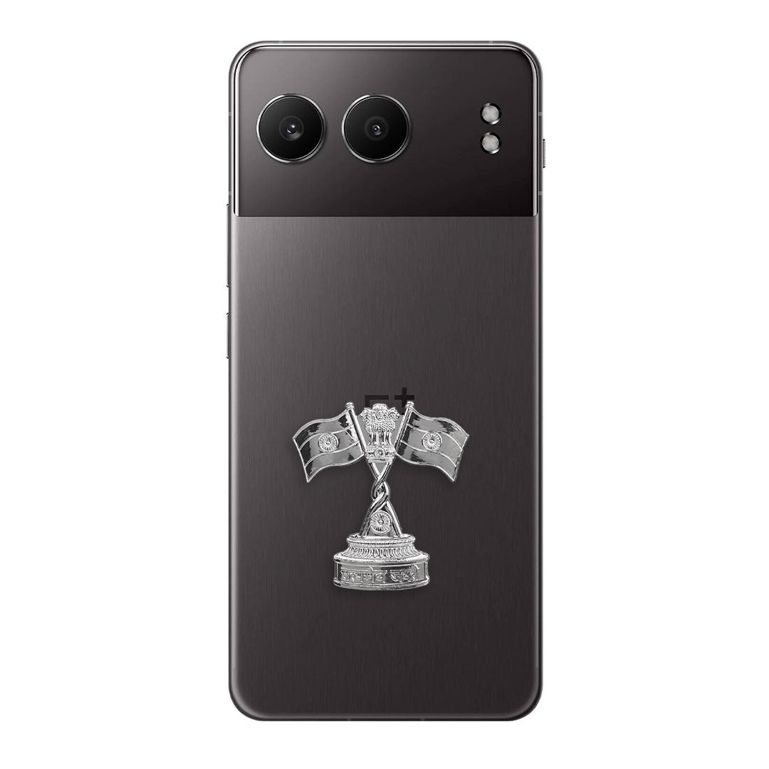 One Plus Nord 4 5G Compatible Satyamev Jayate 3D Metal Emblem Sticker