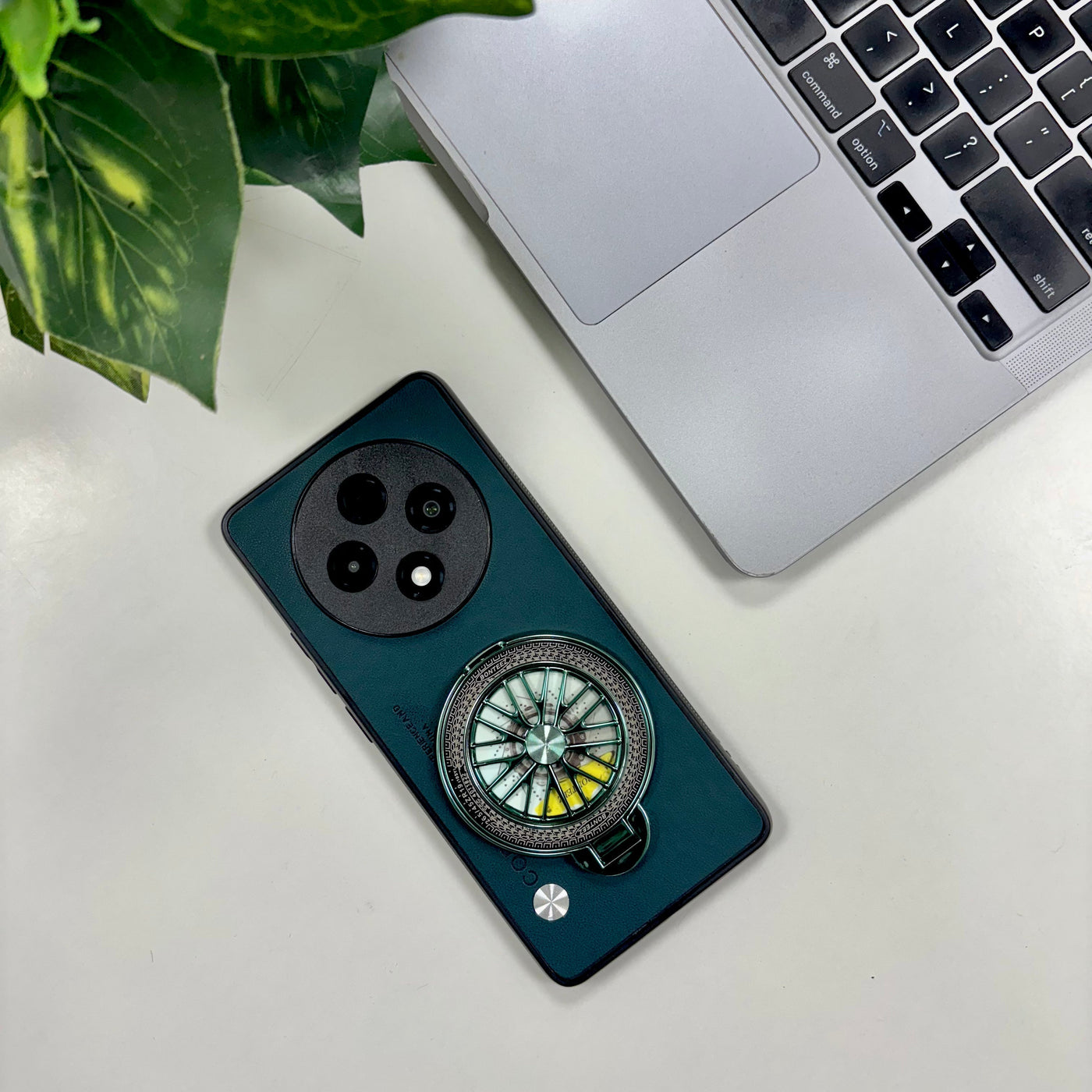 Oppo F27 Pro 5G Stress Buster Wheel Soft Vegan Scratch Resistant Back Case