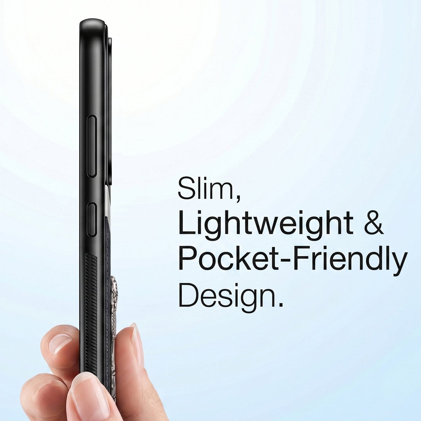 Oppo Reno 13 Pro 5G Satyamev Jayate 3D Metal Leather Back Case