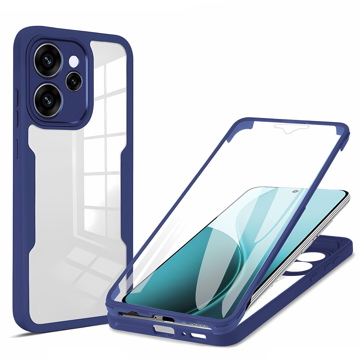 Oppo Reno 15 5G Slim Fit Heavy Duty Shockproof Full Body Protection Case