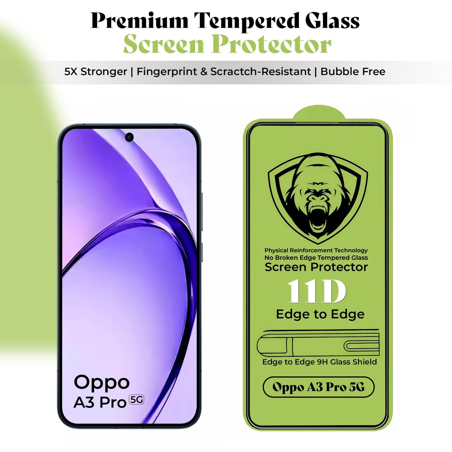 Oppo A3 Pro 5G Luxury Half Window Leather Flip Case