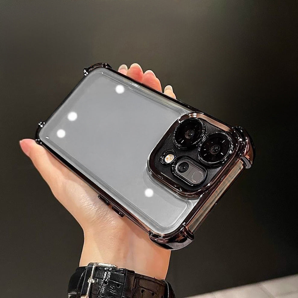 Oppo Reno 14 5G Transparent Shockproof Case With Airbag Corners
