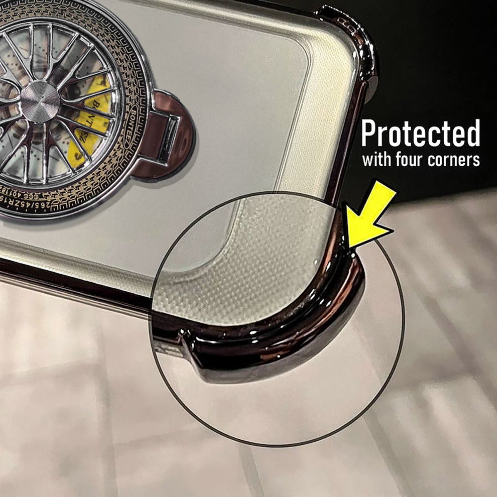 OnePlus Nord CE4 5G Premium Stress Buster Wheel Rotating Shockproof Airbags Case