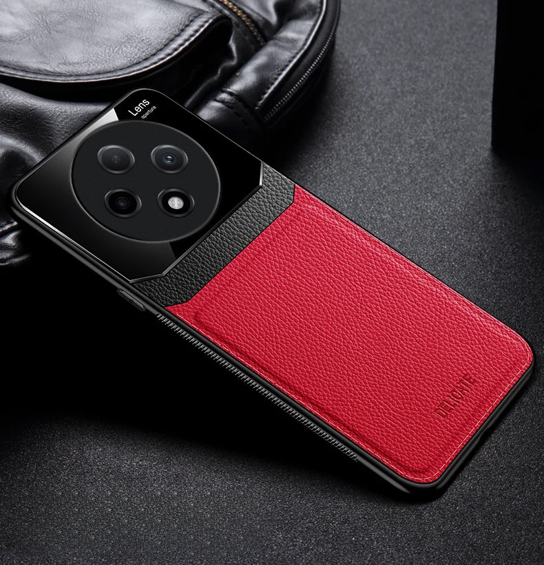 Oppo F27 Pro 5G Premium Leather Lens Protective Case