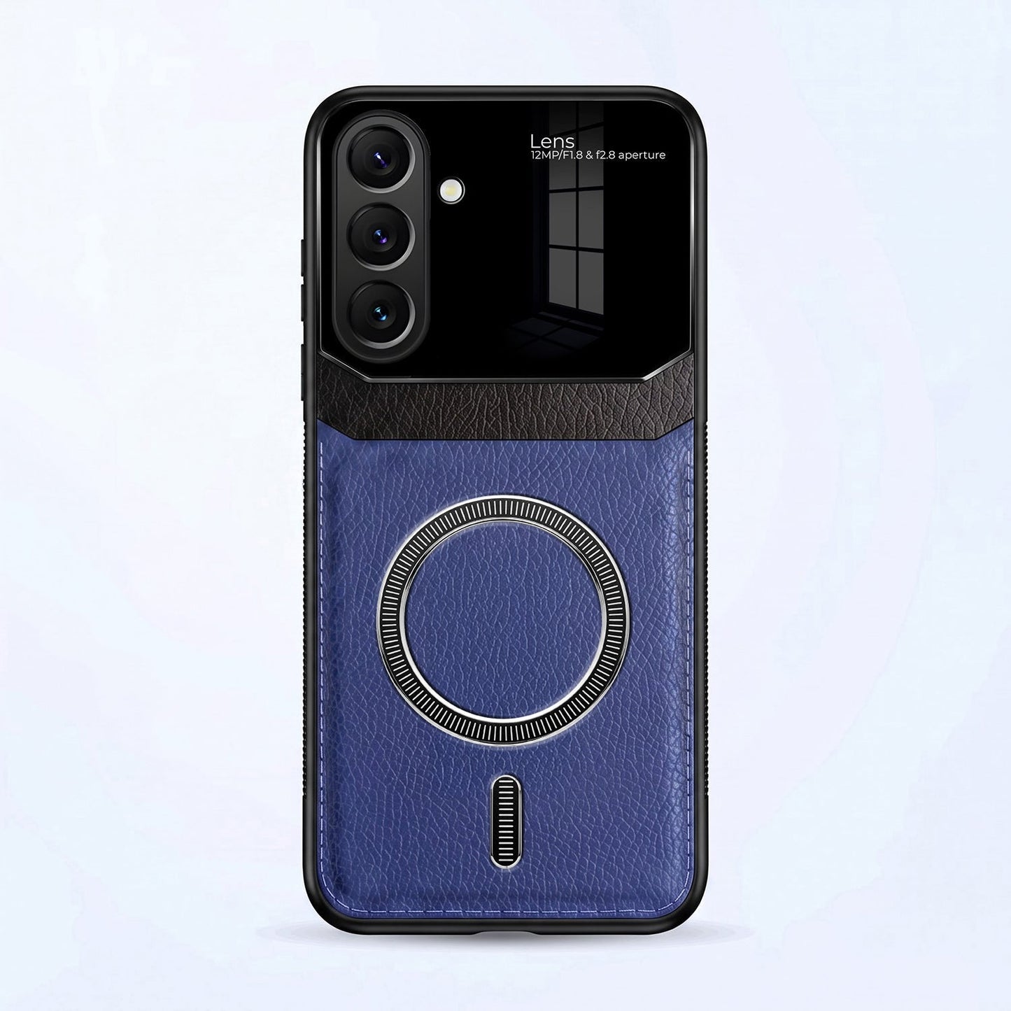 Samsung Galaxy A37 5G Premium Magsafe Magnetic Leather Lens Protective Case