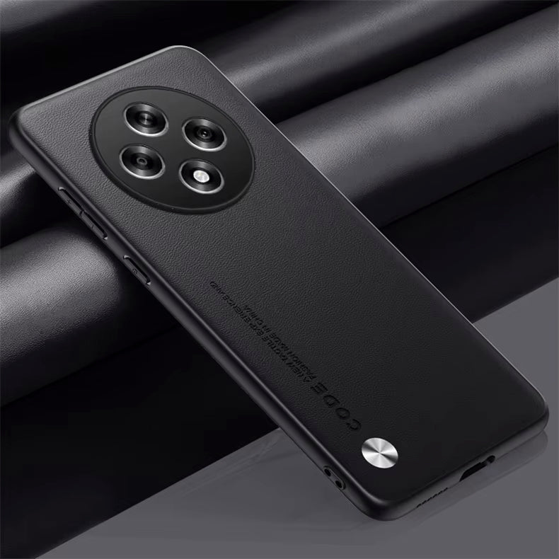 Oppo F27 Pro 5G Soft Vegan Leather Grain Protective Back Case