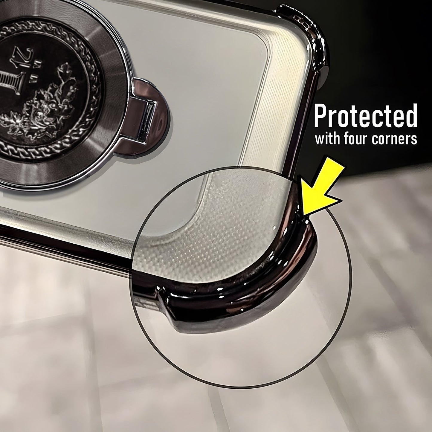 Vivo V70 5G Premium Billion Wheel Rotating Shockproof Airbags Case