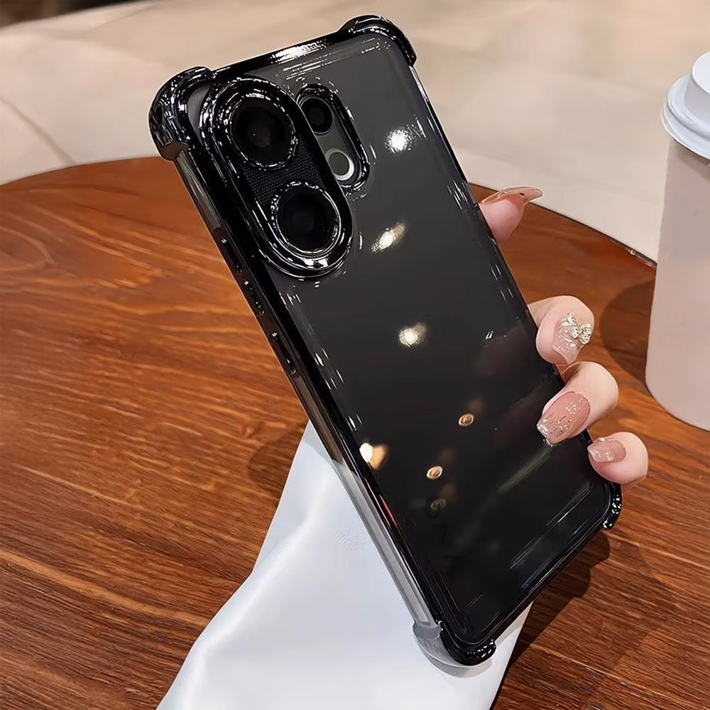 Vivo V60 5G Transparent Shockproof Case With Airbag Corners