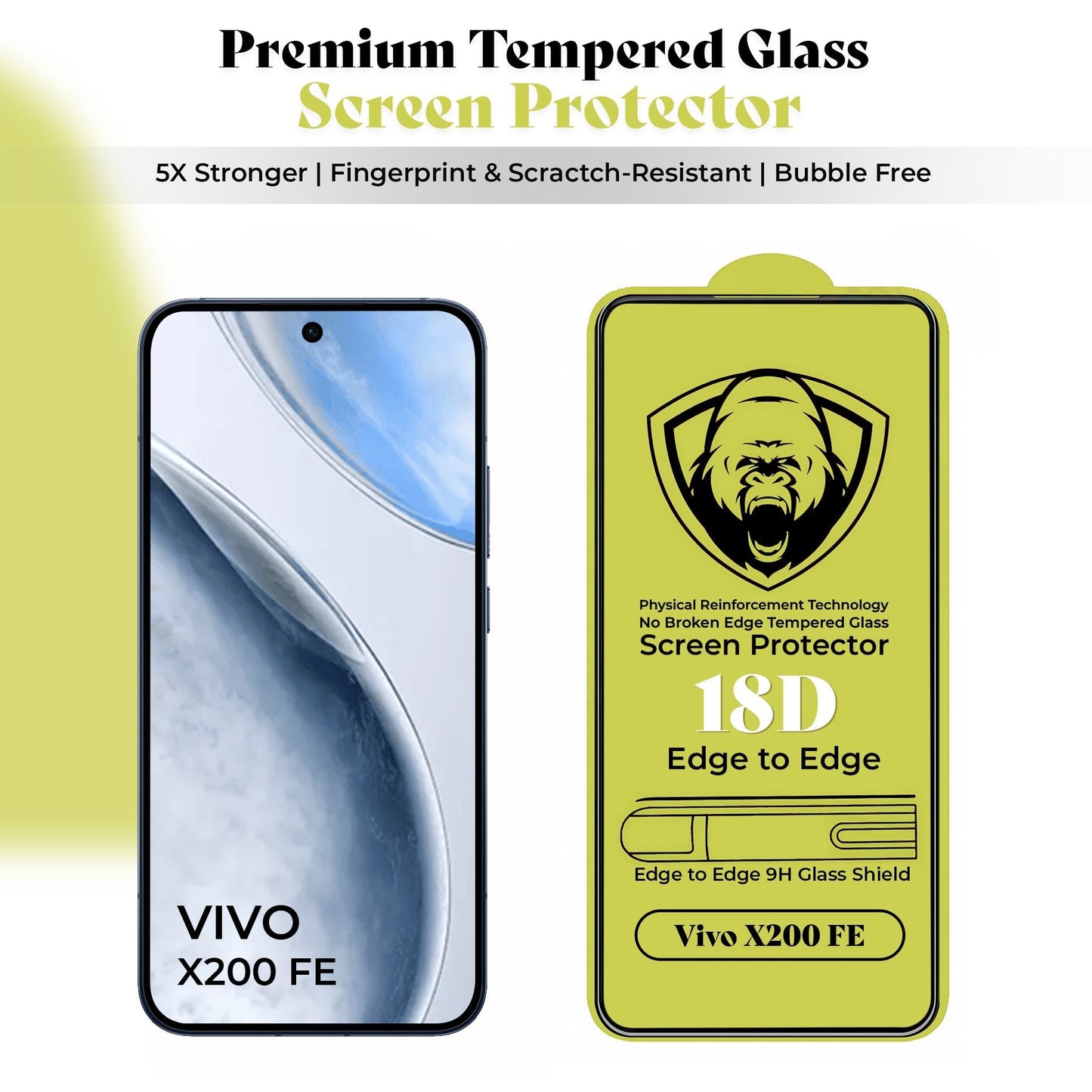 Vivo X200 FE 5G Reflective Fidget Rotating Airbag Case