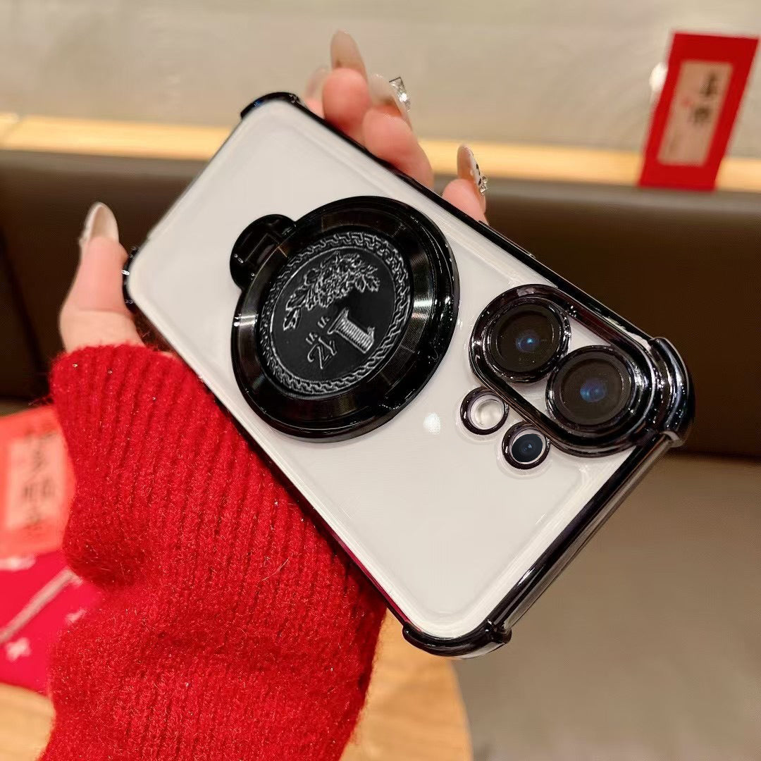 Vivo V60 5G Premium Billion Wheel Rotating Shockproof Airbags Case