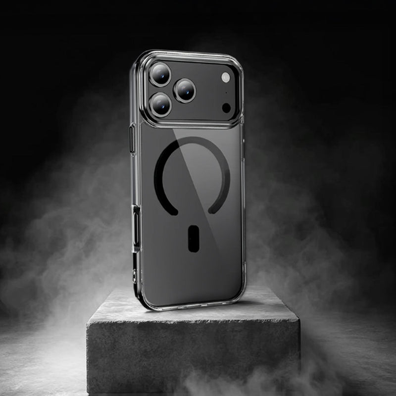 iPhone 17 Pro & 17 Pro Max Electroplating Hybrid Shockproof Bumper Magsafe Case