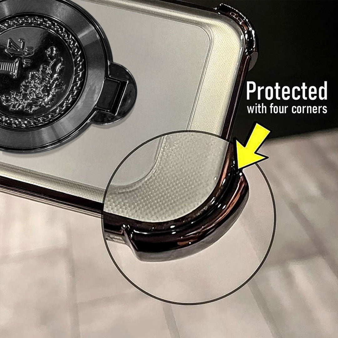 Samsung Galaxy A56 5G Premium Billion Wheel Rotating Shockproof Airbags Case