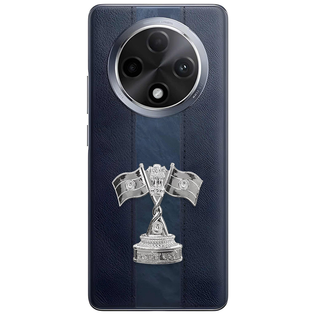 Oppo F27 Pro+ 5G Compatible Satyamev Jayate 3D Metal Emblem Sticker