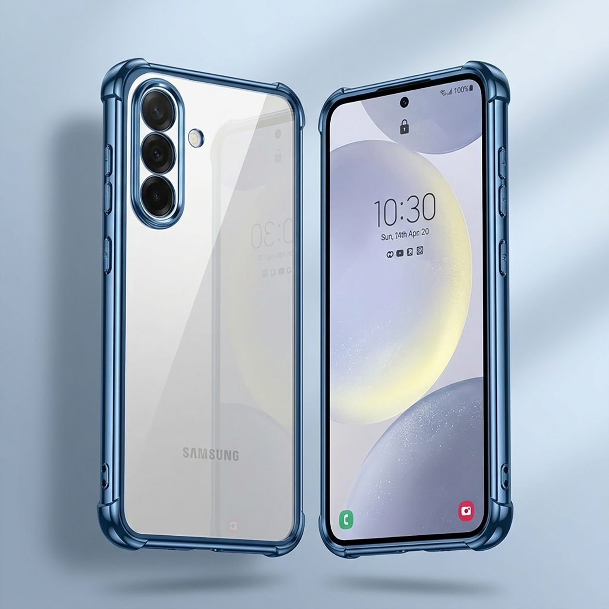 Samsung Galaxy A26 5G Anti-Yellow Electroplating Transparent Airbags Case