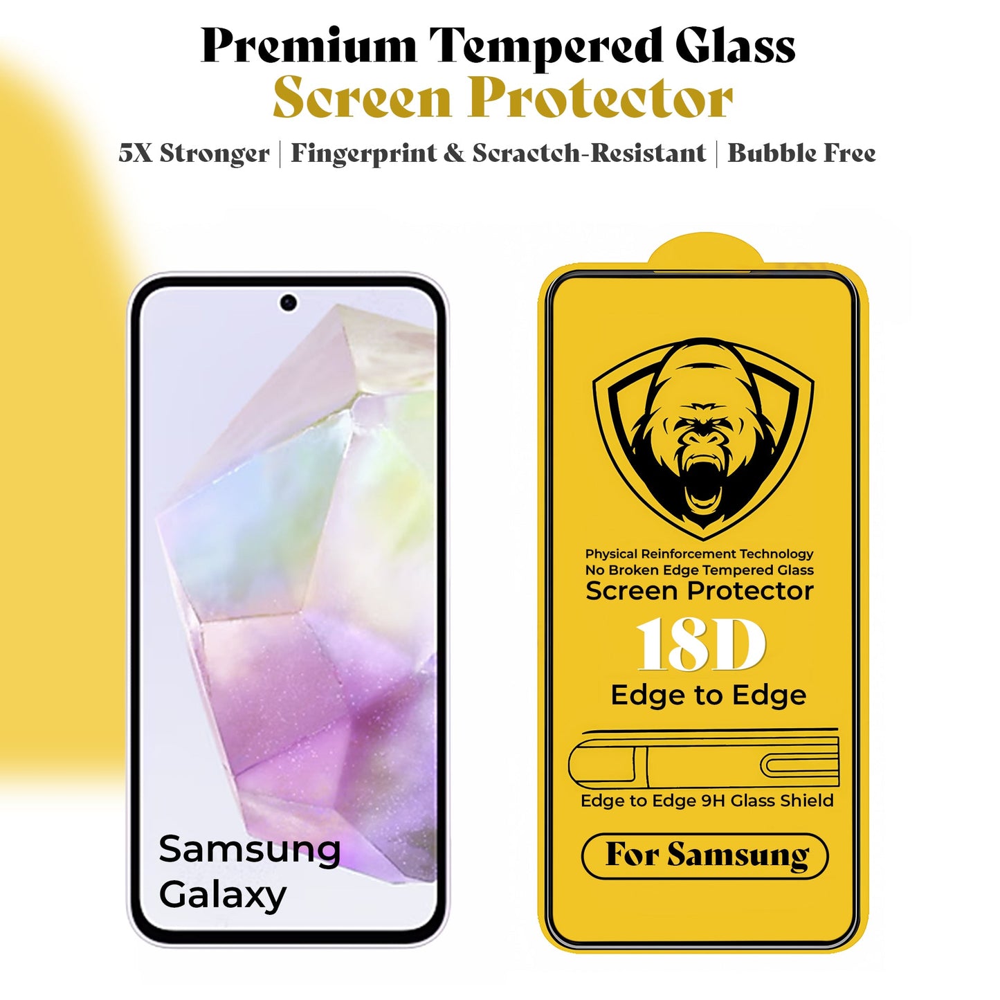 Samsung Galaxy A36 5G Transparent Acrylic Protective Back Case